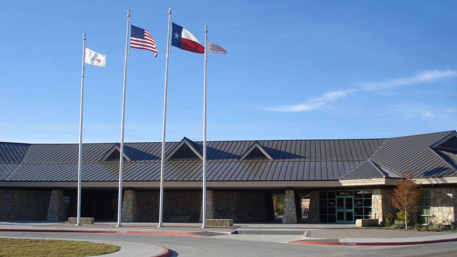 Entrance to Abilene Zoo in Texas