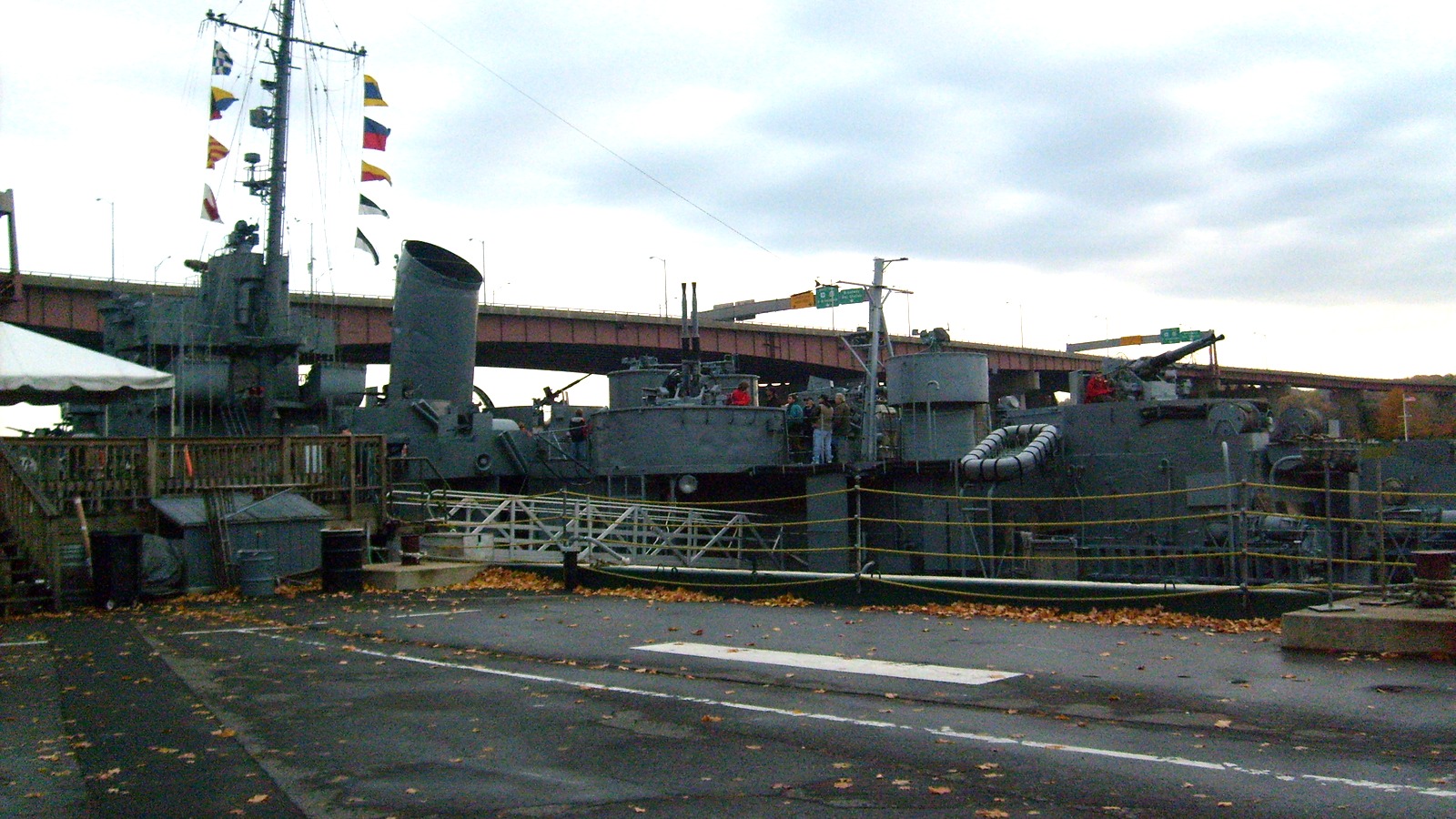 USS Slater museum ship in Albany