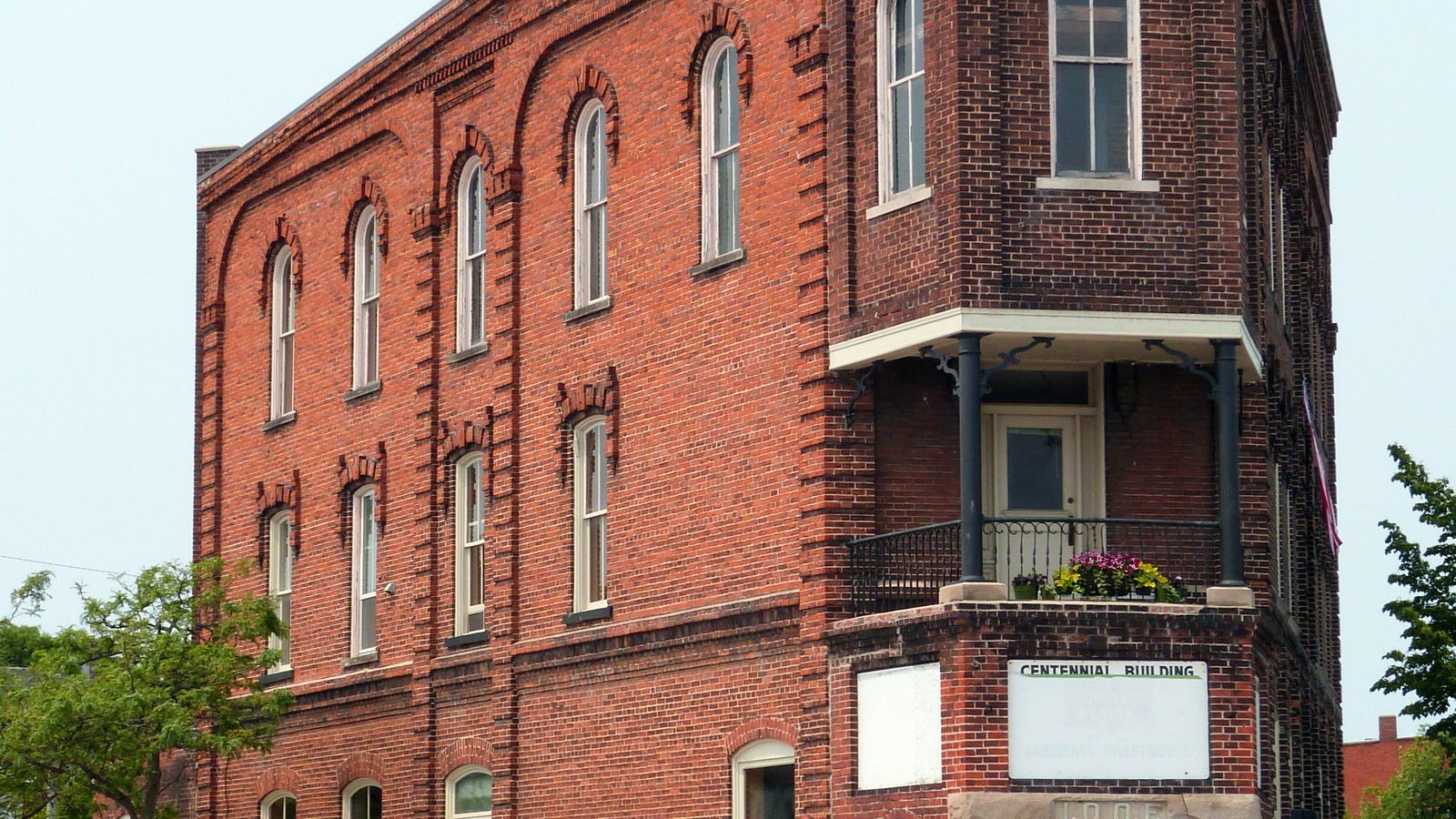 Centennial Building in Alpena's Central Historic District