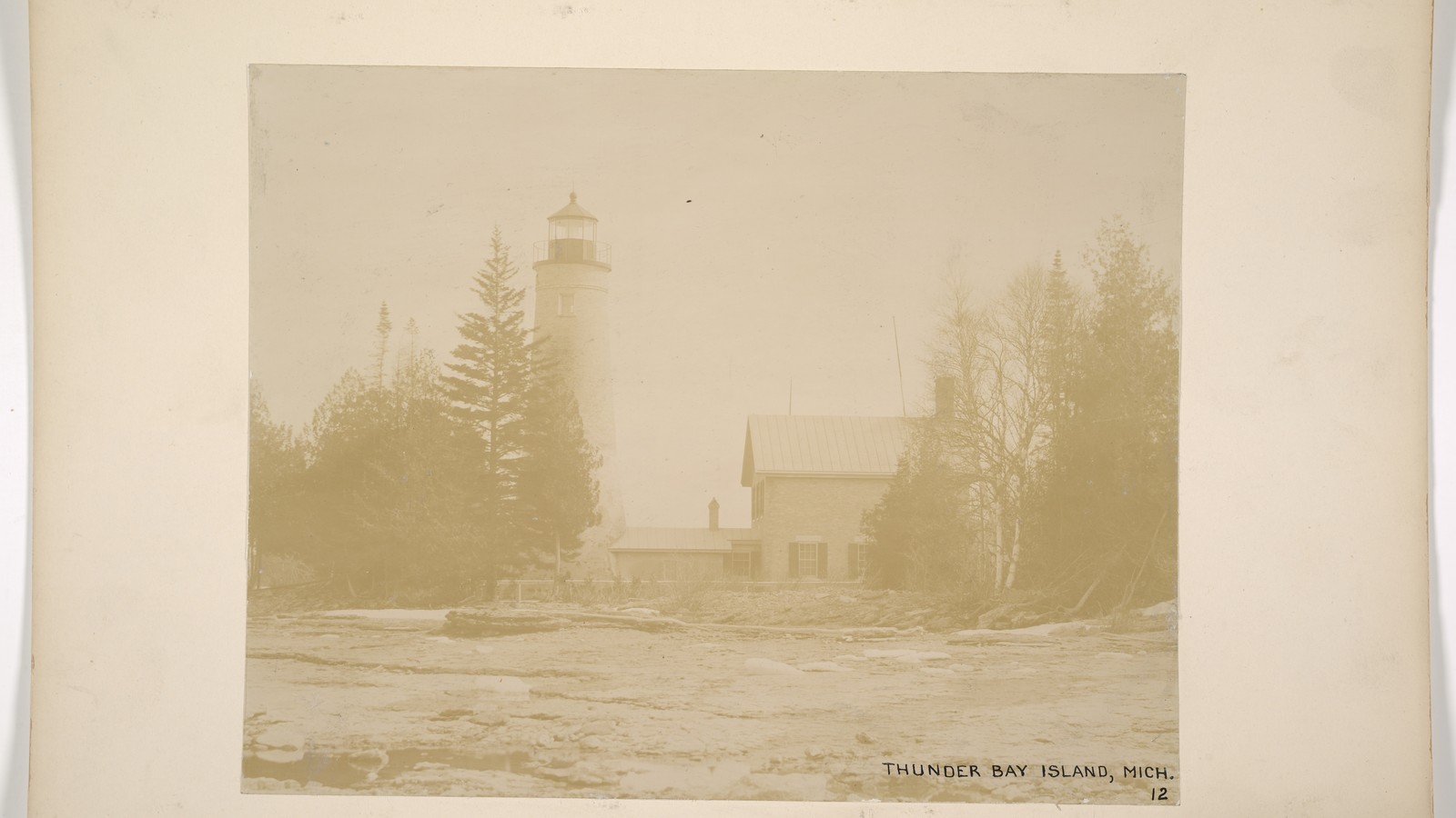 Historic Thunder Bay Island Light Station