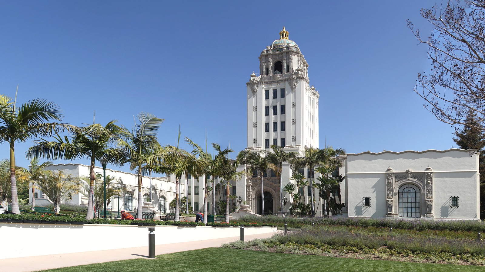 Beverly Hills City Hall and civic tower