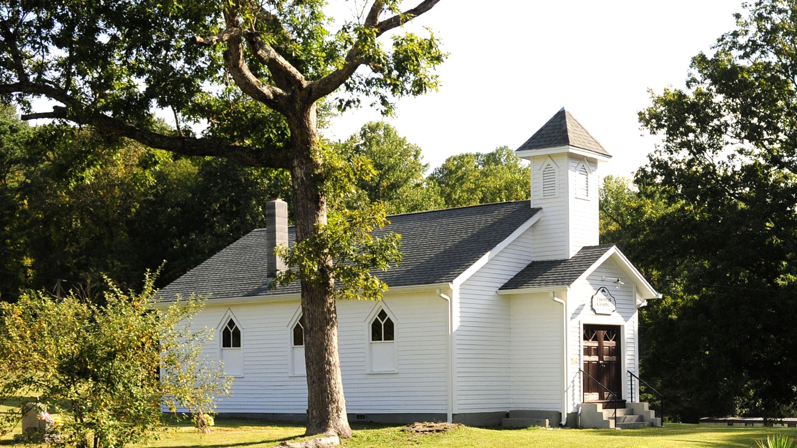 Thomas Chapel historic church in Black Mountain
