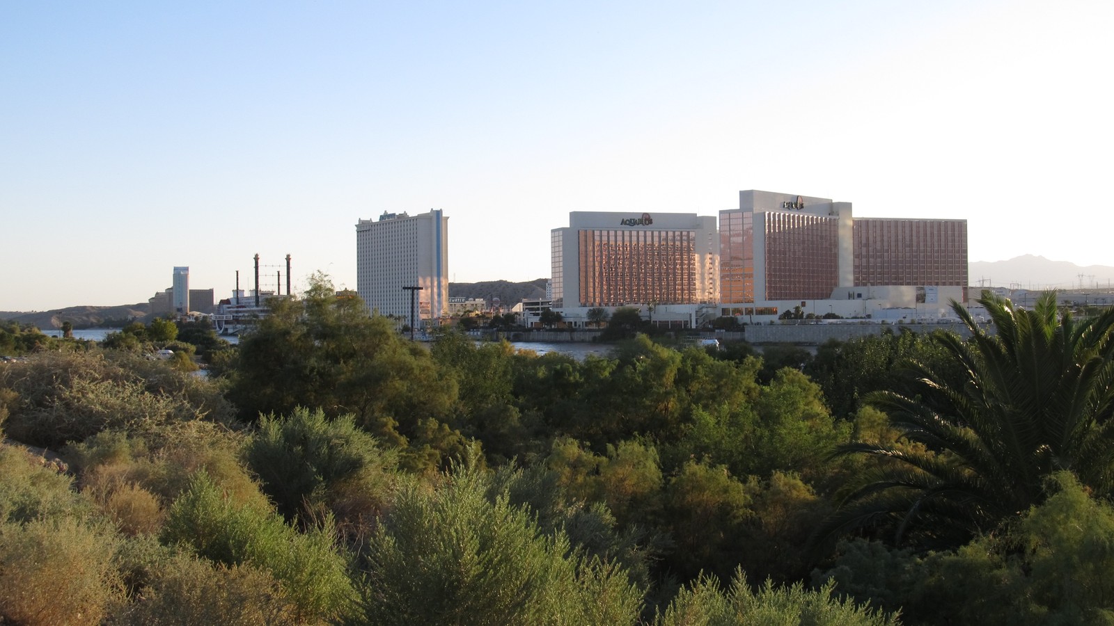 Laughlin resorts along the Colorado River