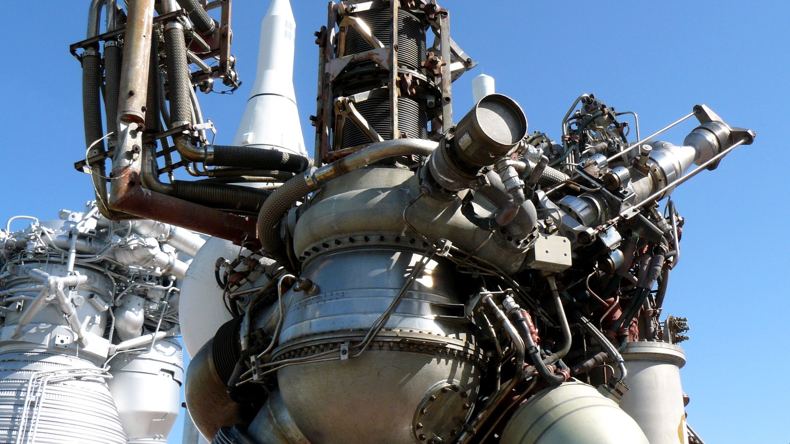 Historic launch vehicles in the Kennedy Space Center Rocket Garden
