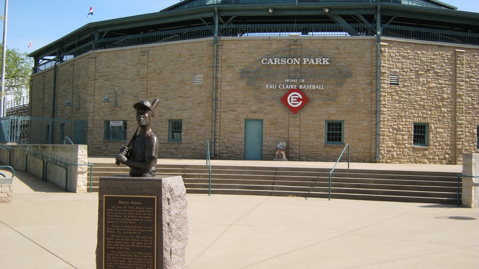 Carson Park in nearby Eau Claire