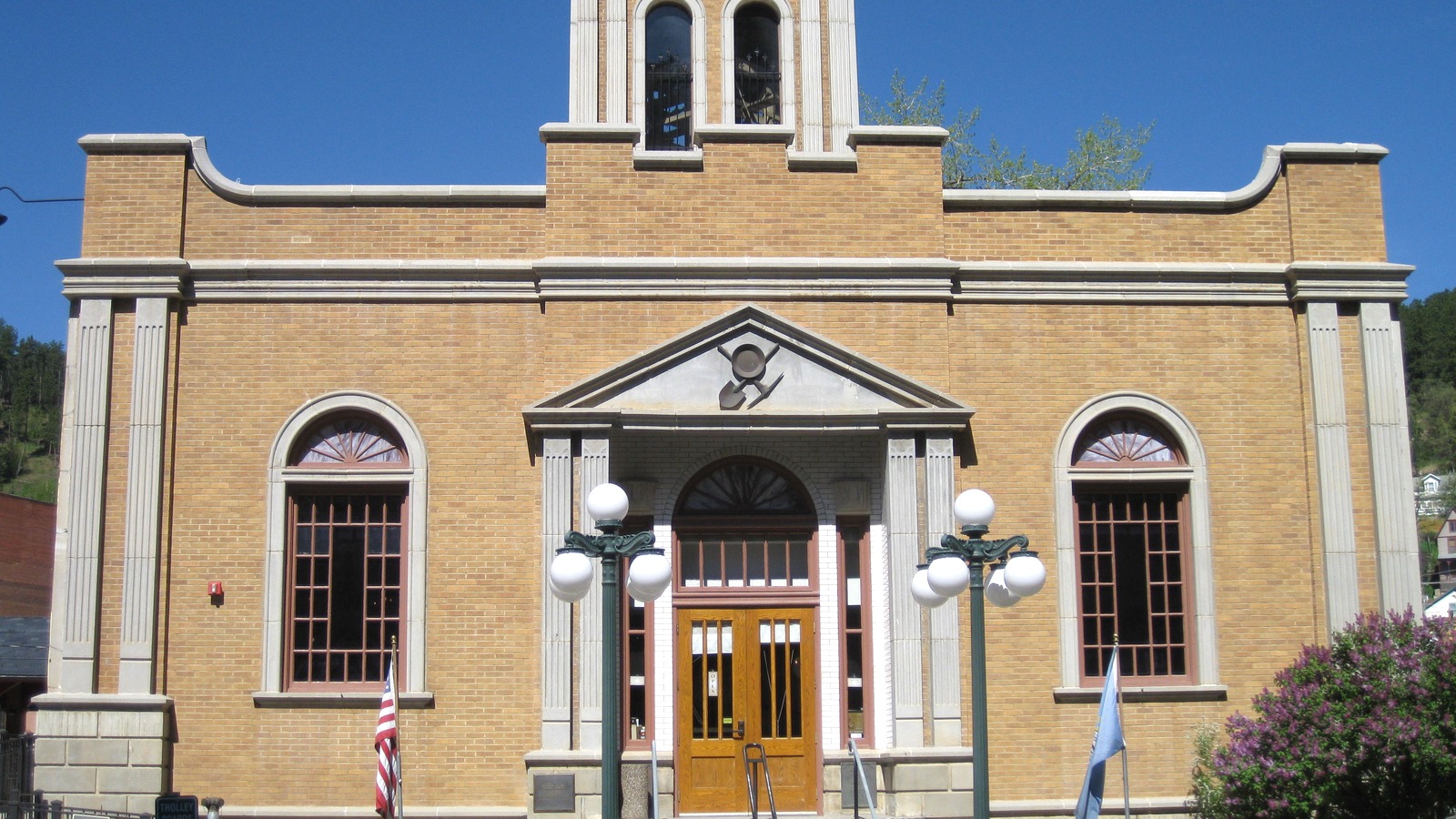 Adams Museum entrance in Deadwood