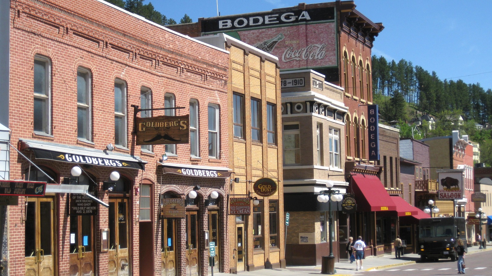 Historic Main Street in Deadwood