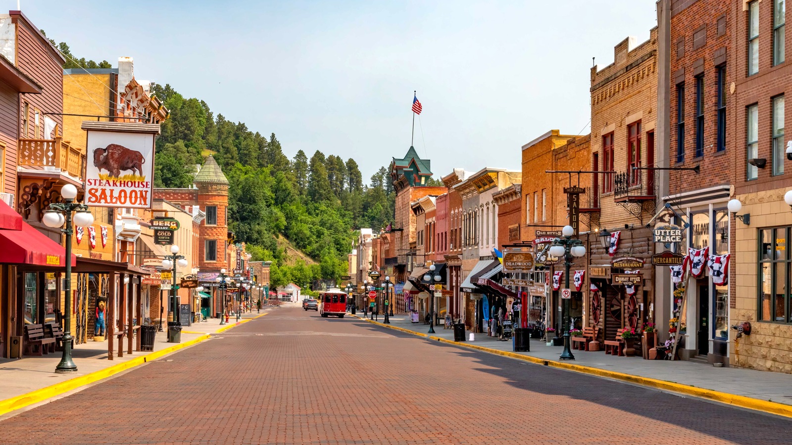 Deadwood Historic District in the Black Hills