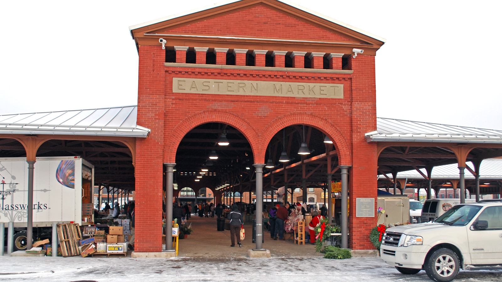 Eastern Market shed in Detroit