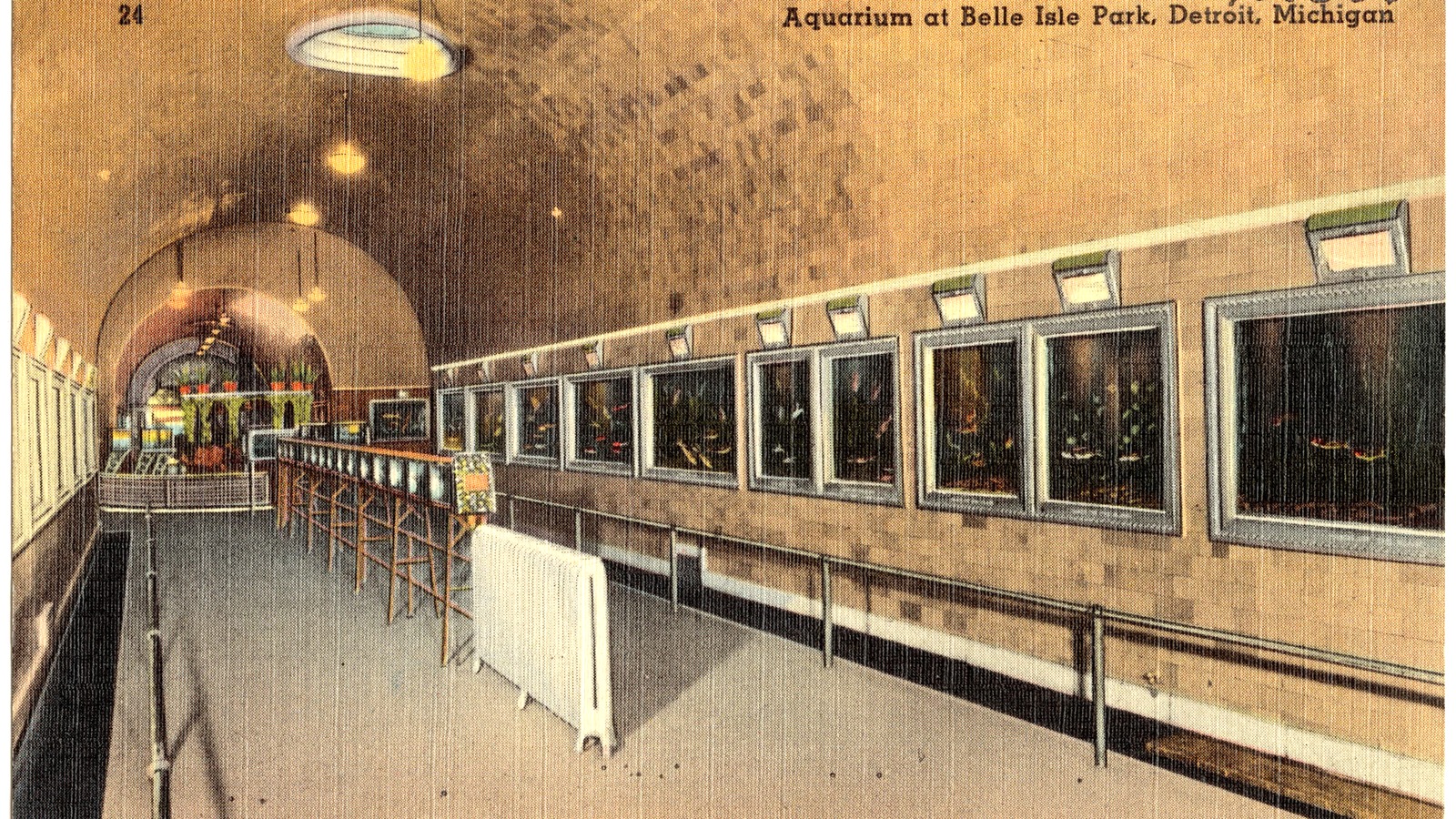 Belle Isle Aquarium exterior