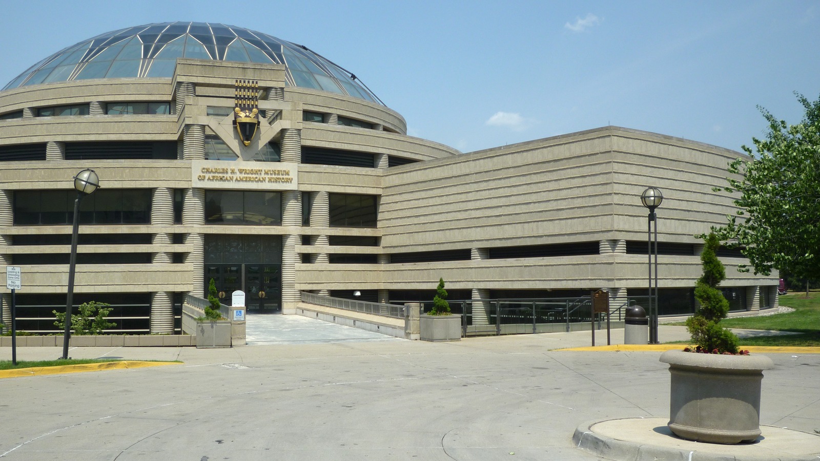 Charles H. Wright Museum exterior