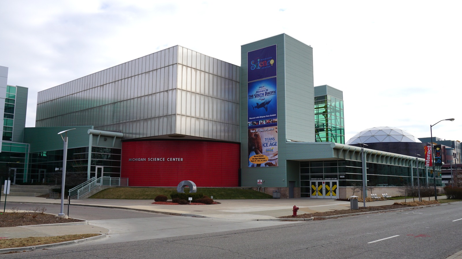 Michigan Science Center exterior