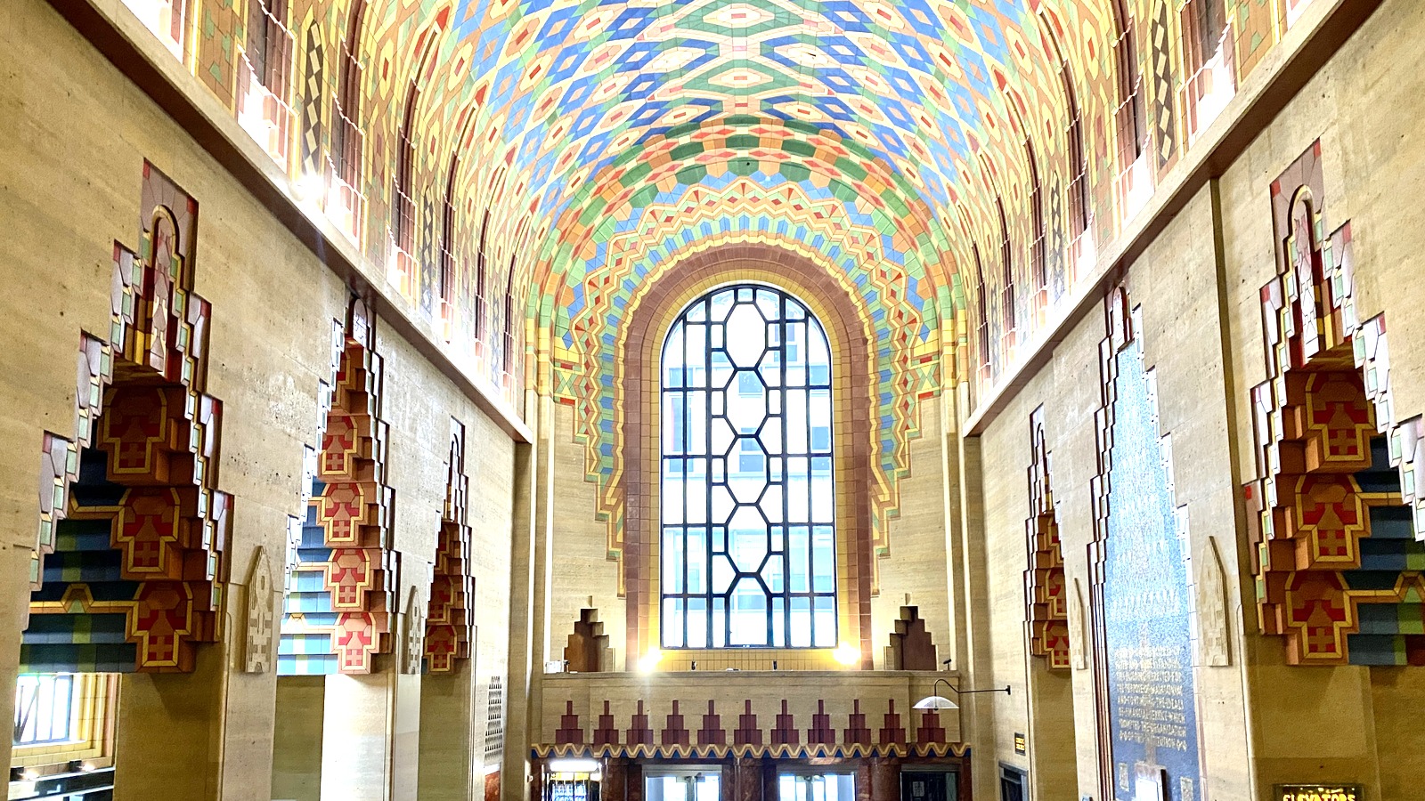 Guardian Building interior in Detroit