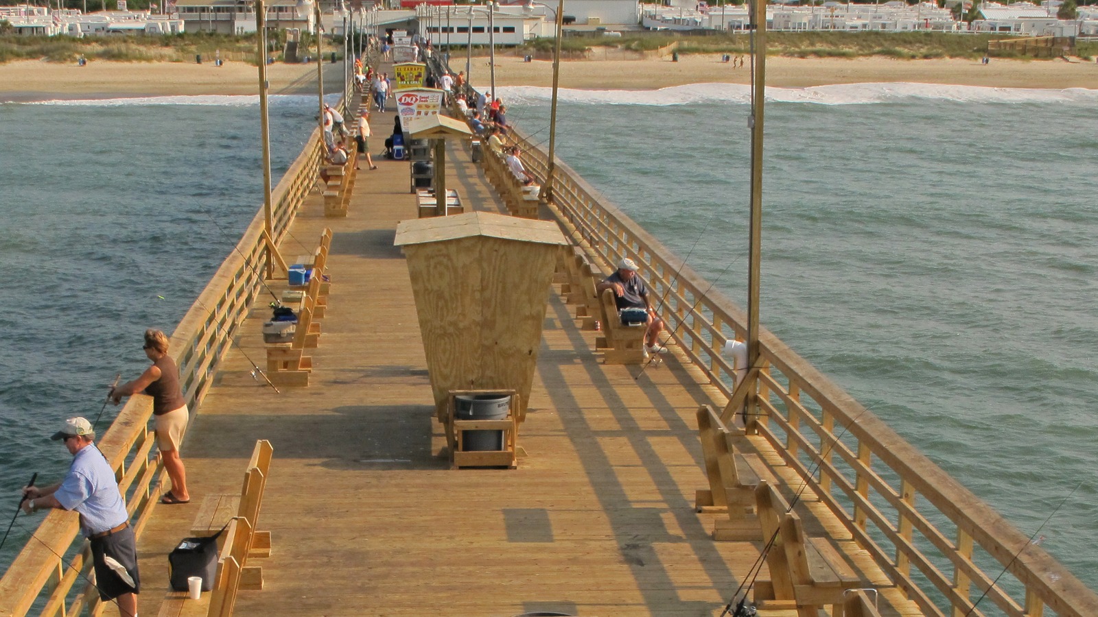 Bogue Inlet Fishing Pier in Emerald Isle