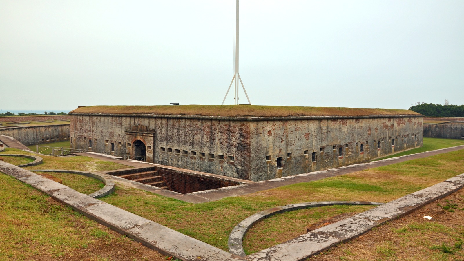 Restored Fort Macon at Fort Macon State Park