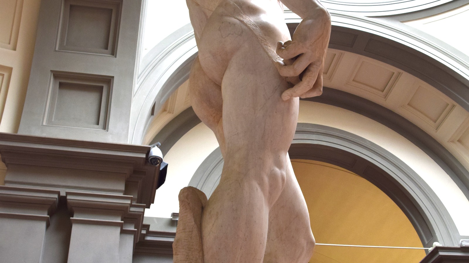 Michelangelo David inside Galleria dell Accademia