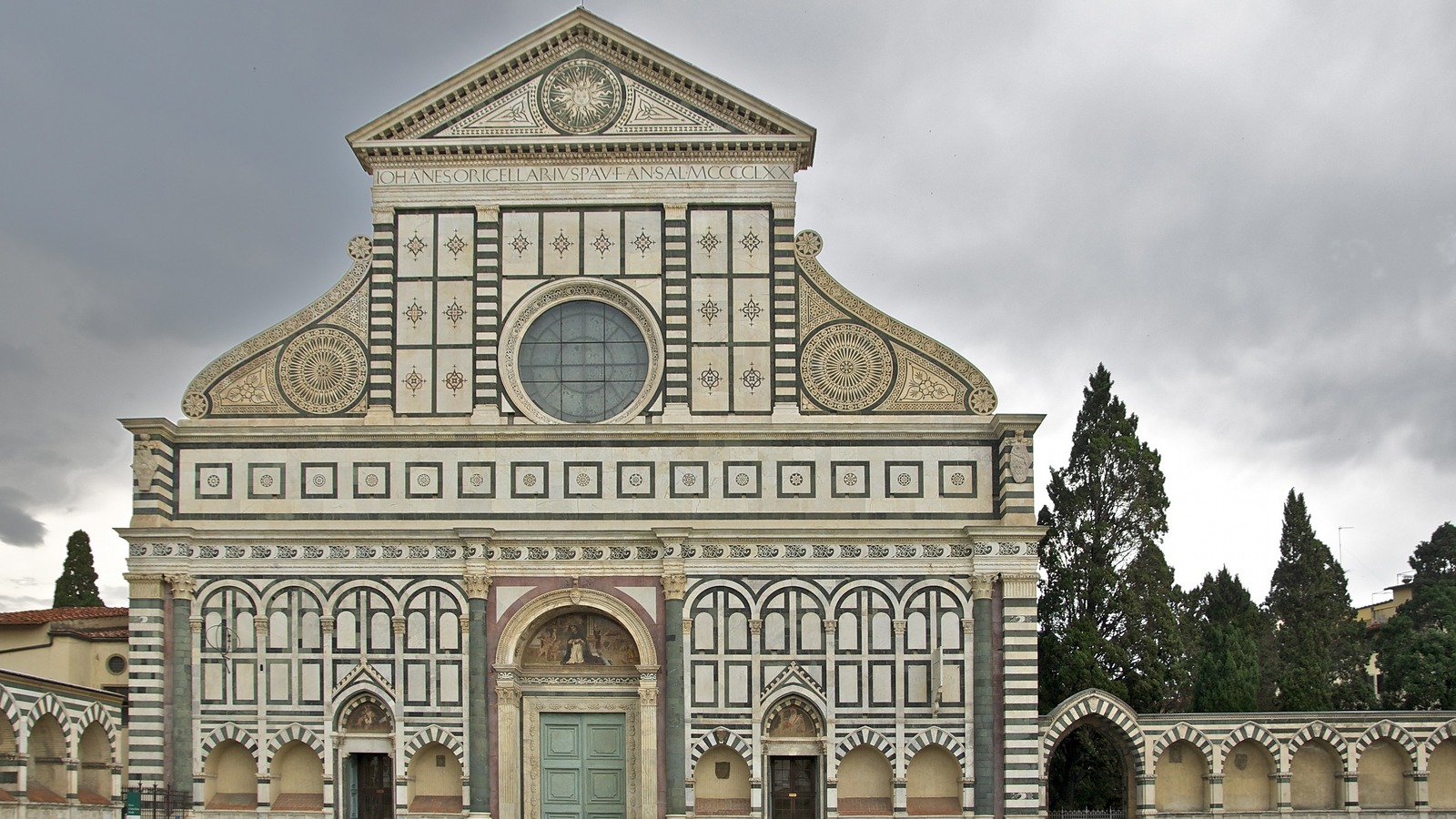 Santa Maria Novella facade in Florence
