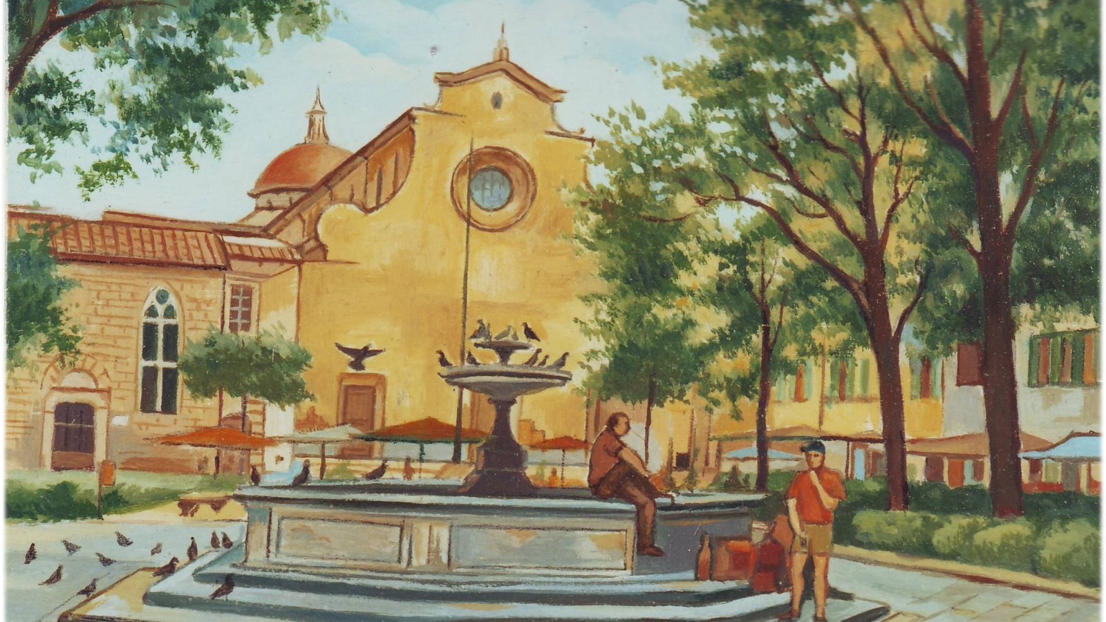 Piazza Santo Spirito in Florence