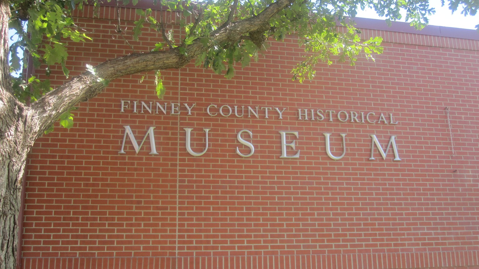 Finney County Historical Museum exterior in Finnup Park