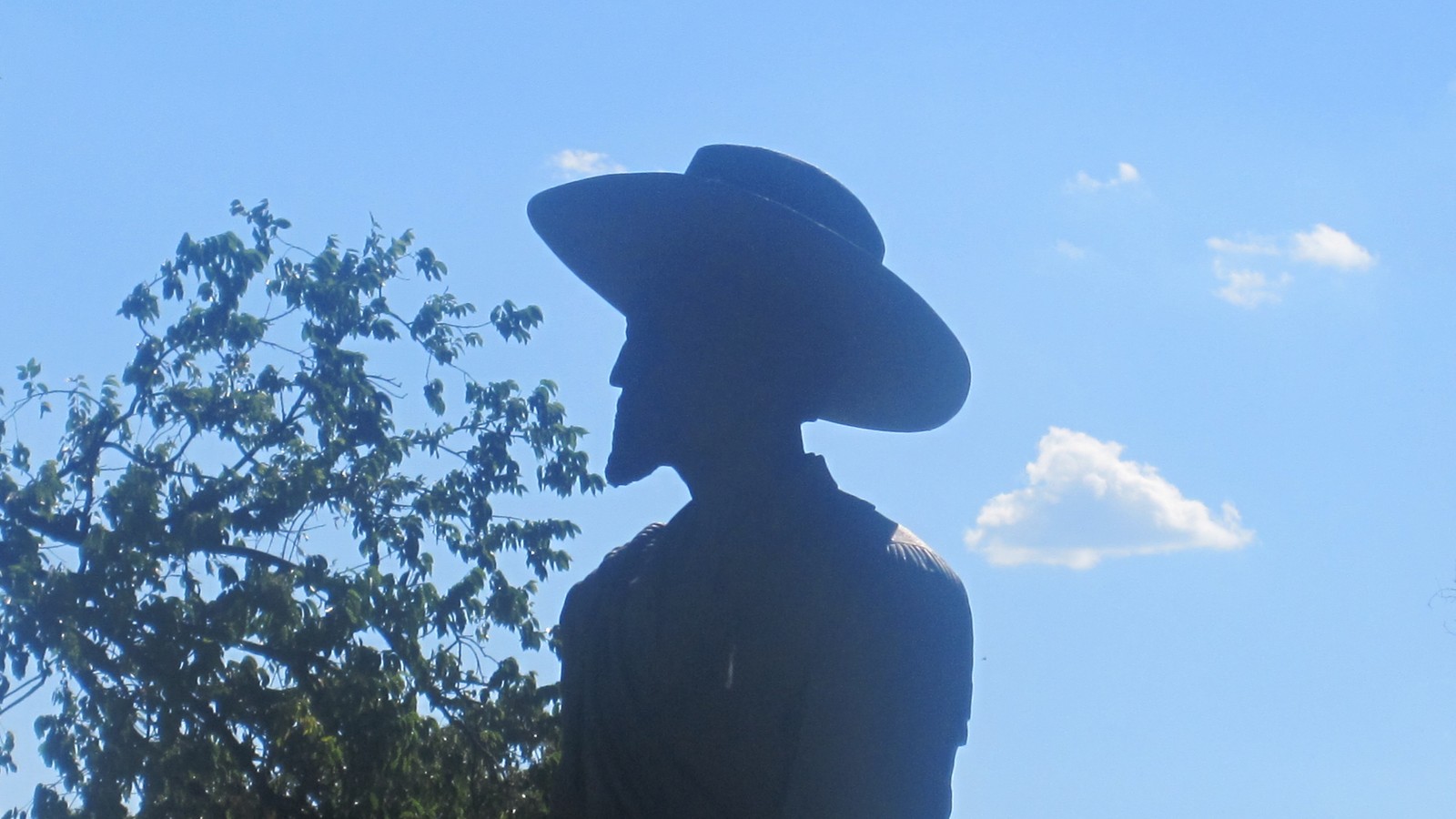 Buffalo Jones bronze sculpture on Garden City's public-art route