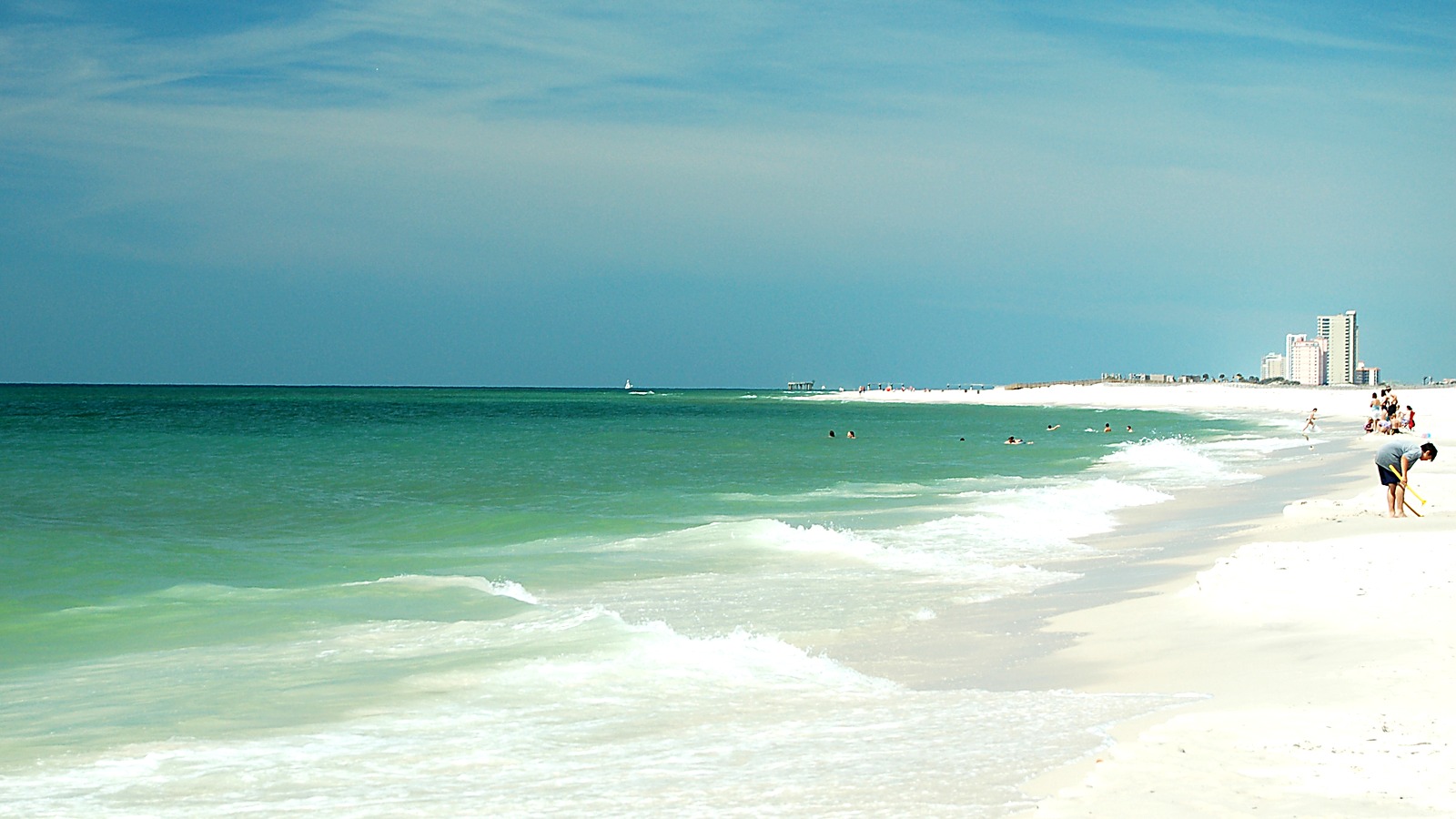 Morning light across Gulf State Park