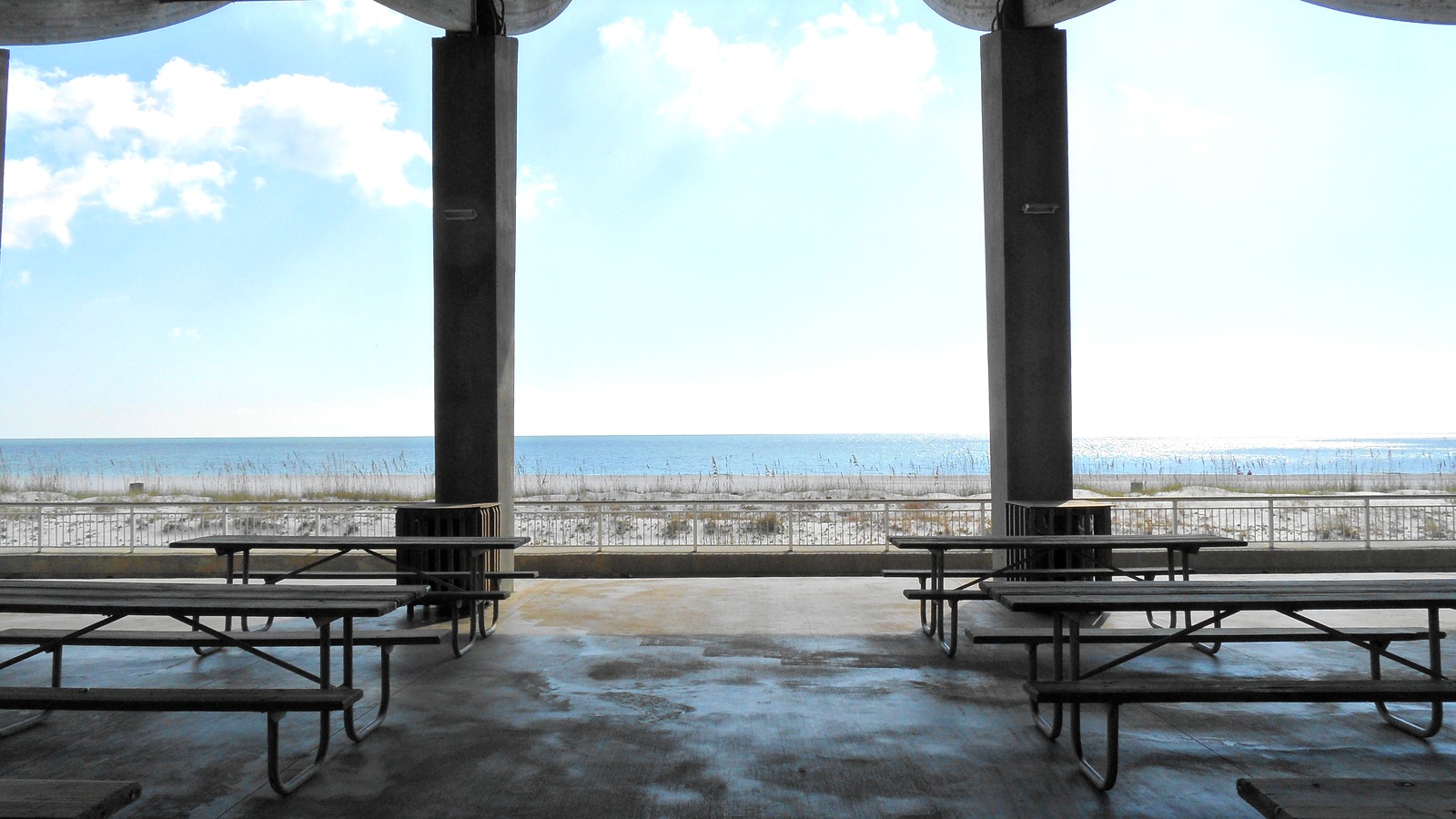 View from Gulf State Park Fishing Pier