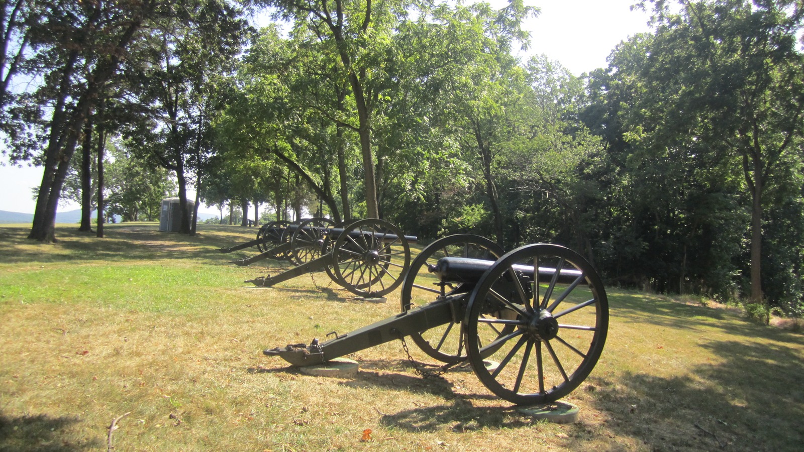 Cannon at Bolivar Heights Battlefield near Harpers Ferry