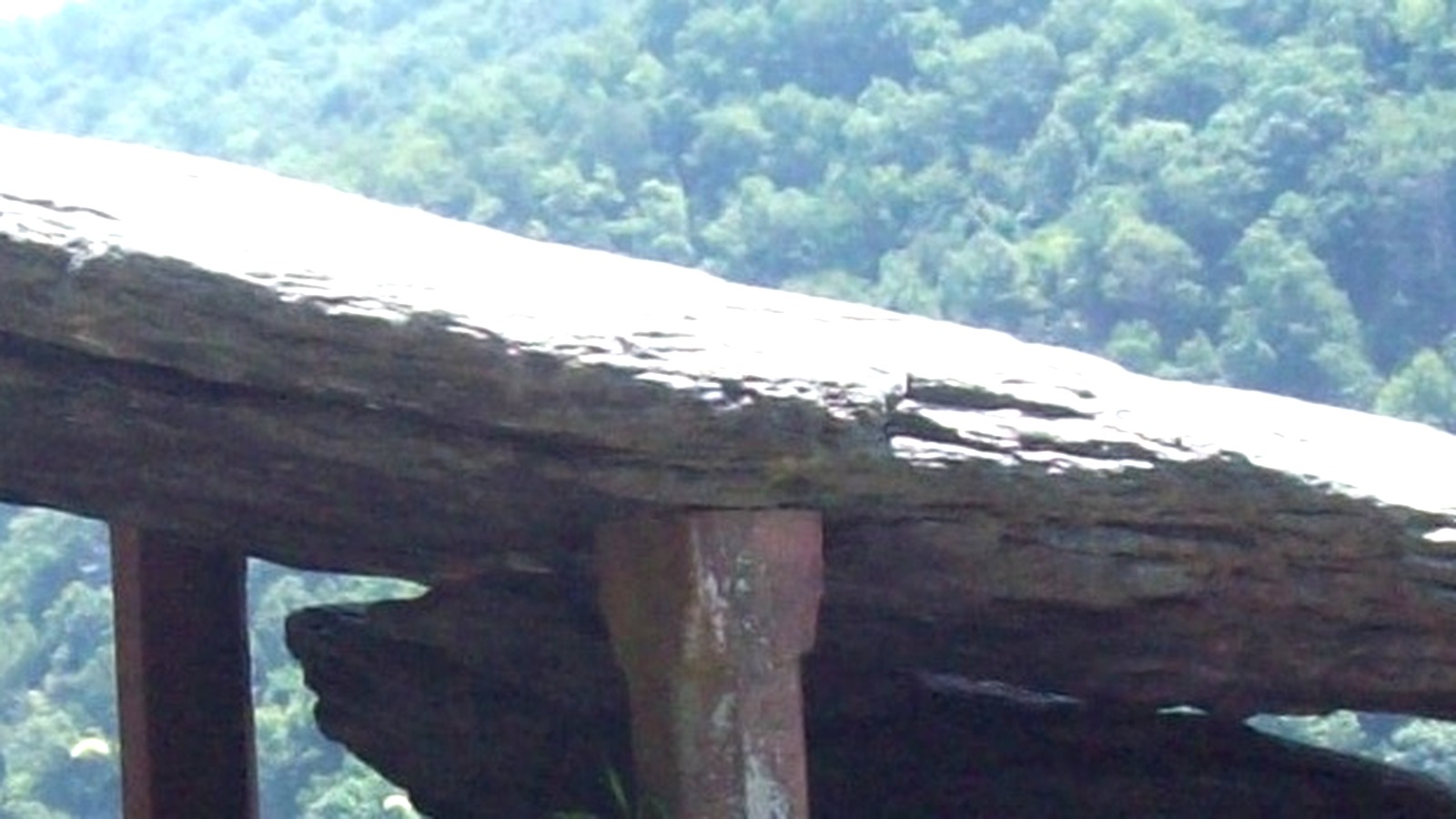 Jefferson Rock above Harpers Ferry in West Virginia