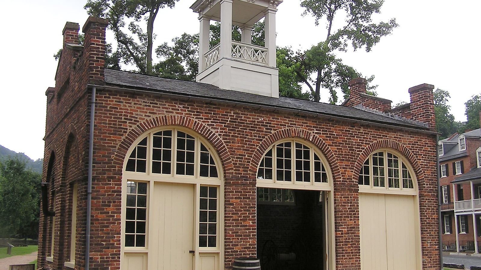 John Brown's Fort in historic Lower Town Harpers Ferry