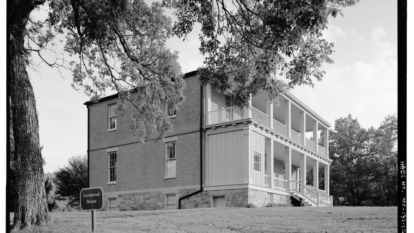 Lockwood House, the former Armory Paymaster's Quarters, in Harpers Ferry