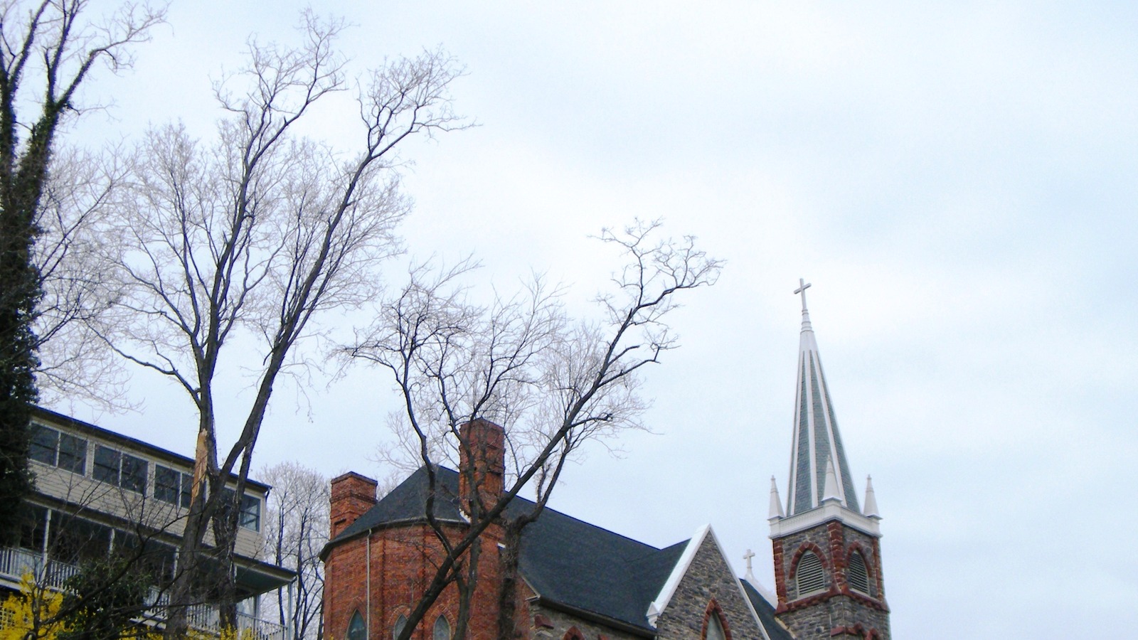 St. Peter's Roman Catholic Church above Lower Town Harpers Ferry