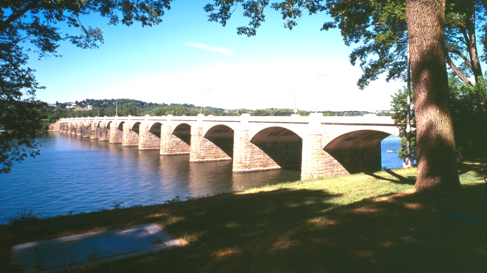 Market Street Bridge crossing the Susquehanna at Harrisburg