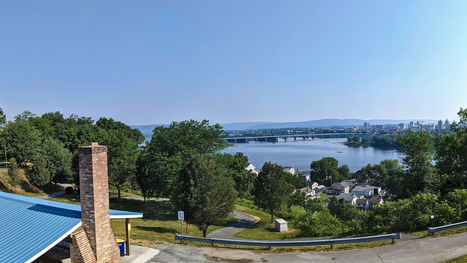 Harrisburg skyline from Negley Park