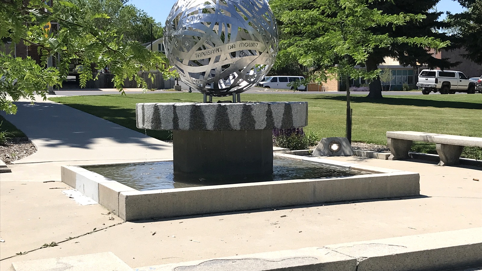 Equity Fountain in Hill Park, Helena