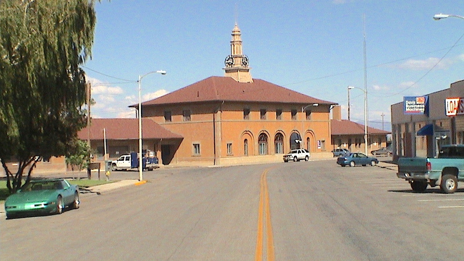 Historic Northern Pacific depot in Helena