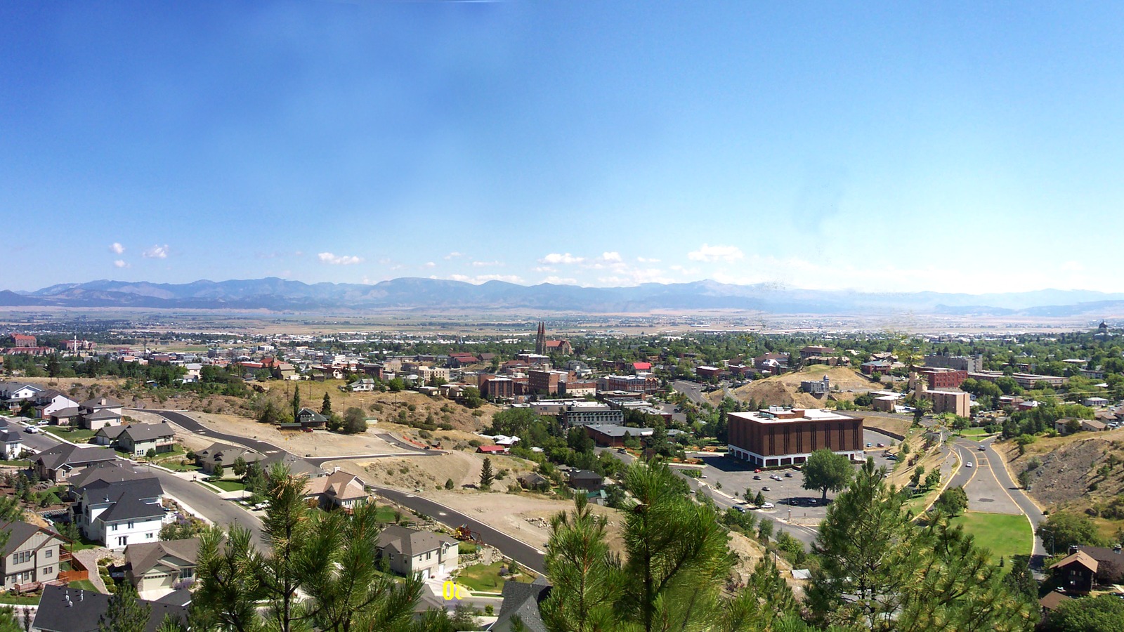 Helena, Montana skyline and historic downtown