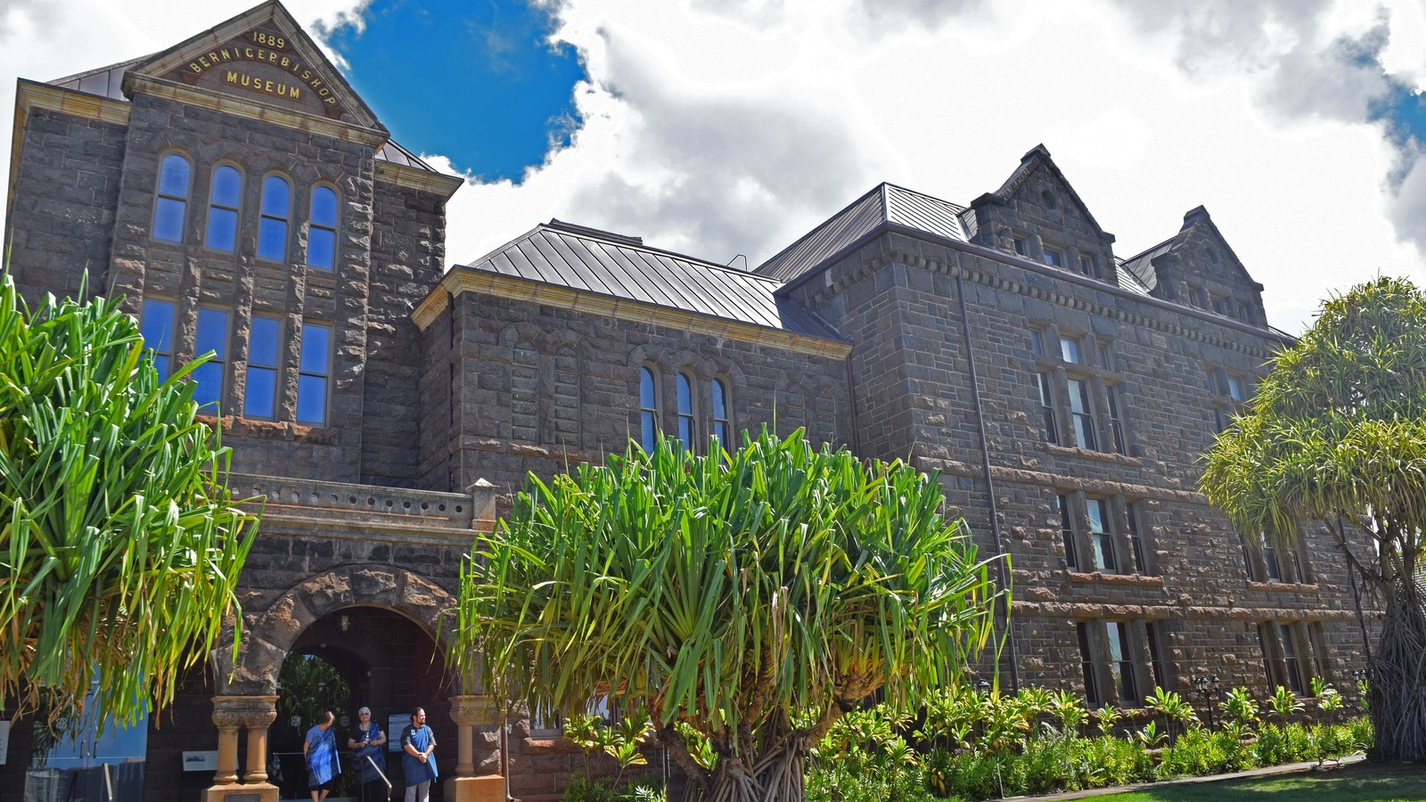 Bishop Museum exterior in Honolulu