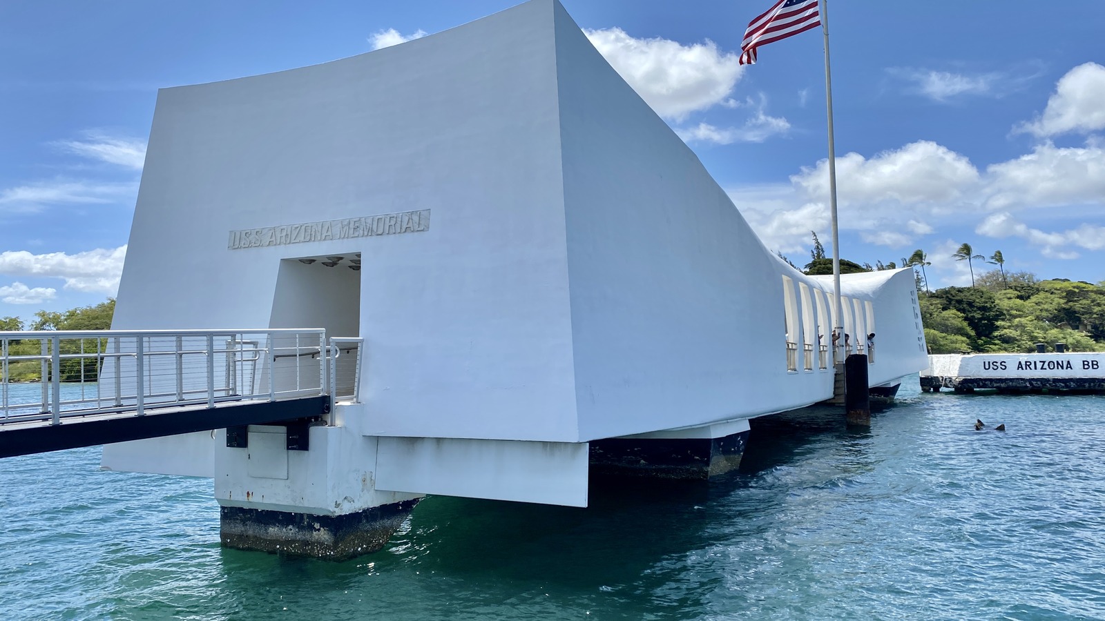 USS Arizona Memorial at Pearl Harbor