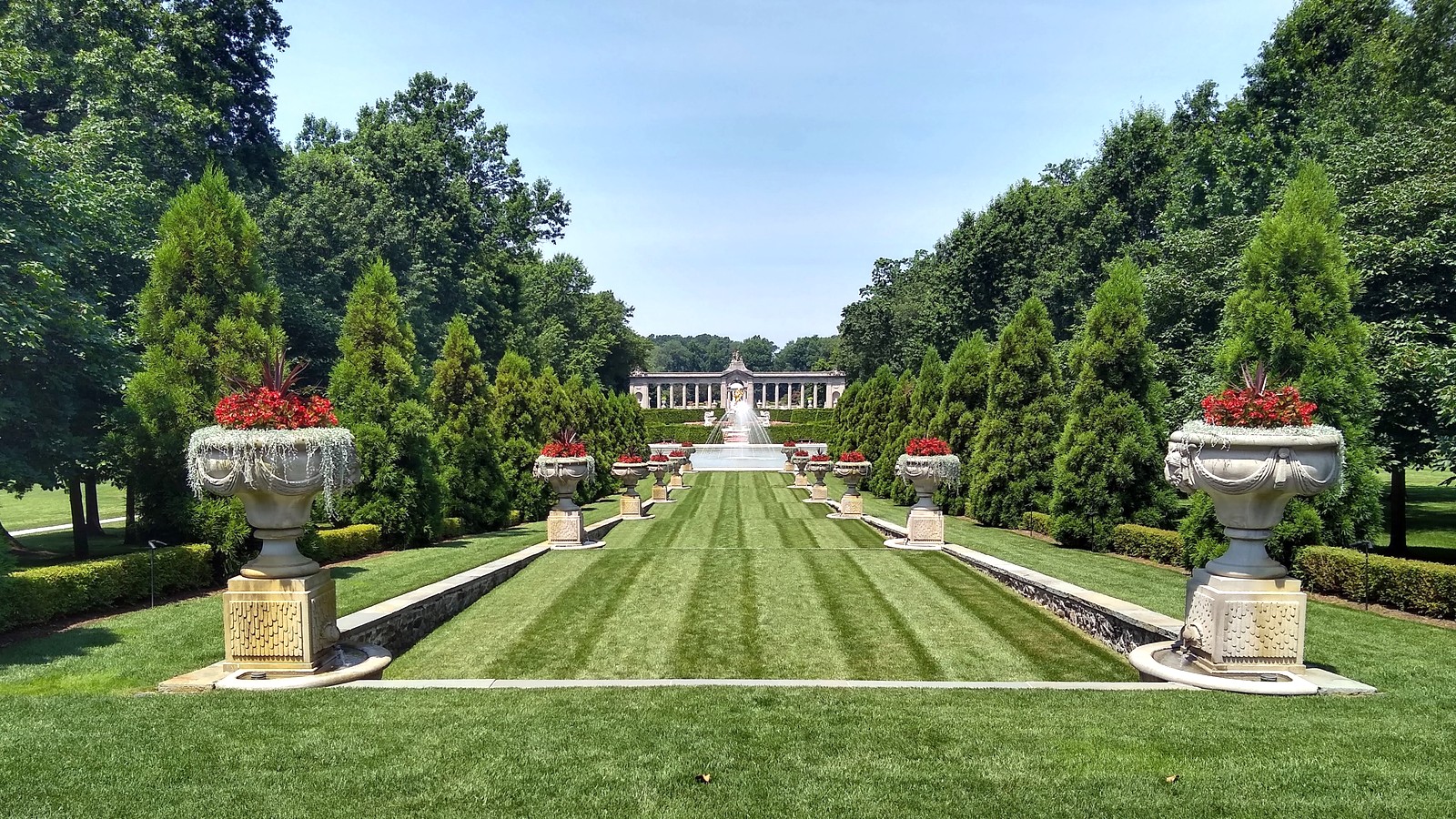Nemours mansion and formal estate grounds
