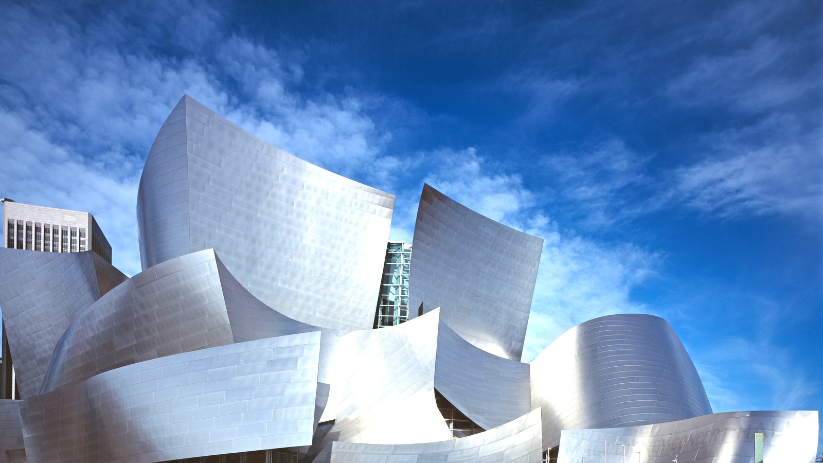 Walt Disney Concert Hall in downtown Los Angeles