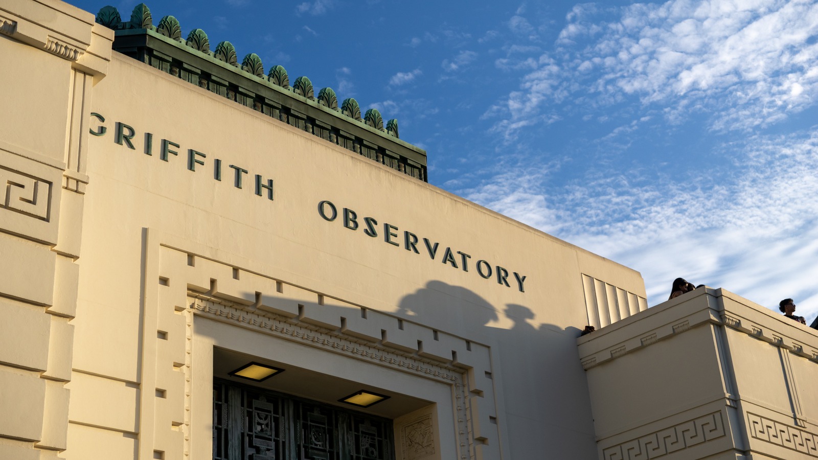 Griffith Observatory facade in Los Angeles