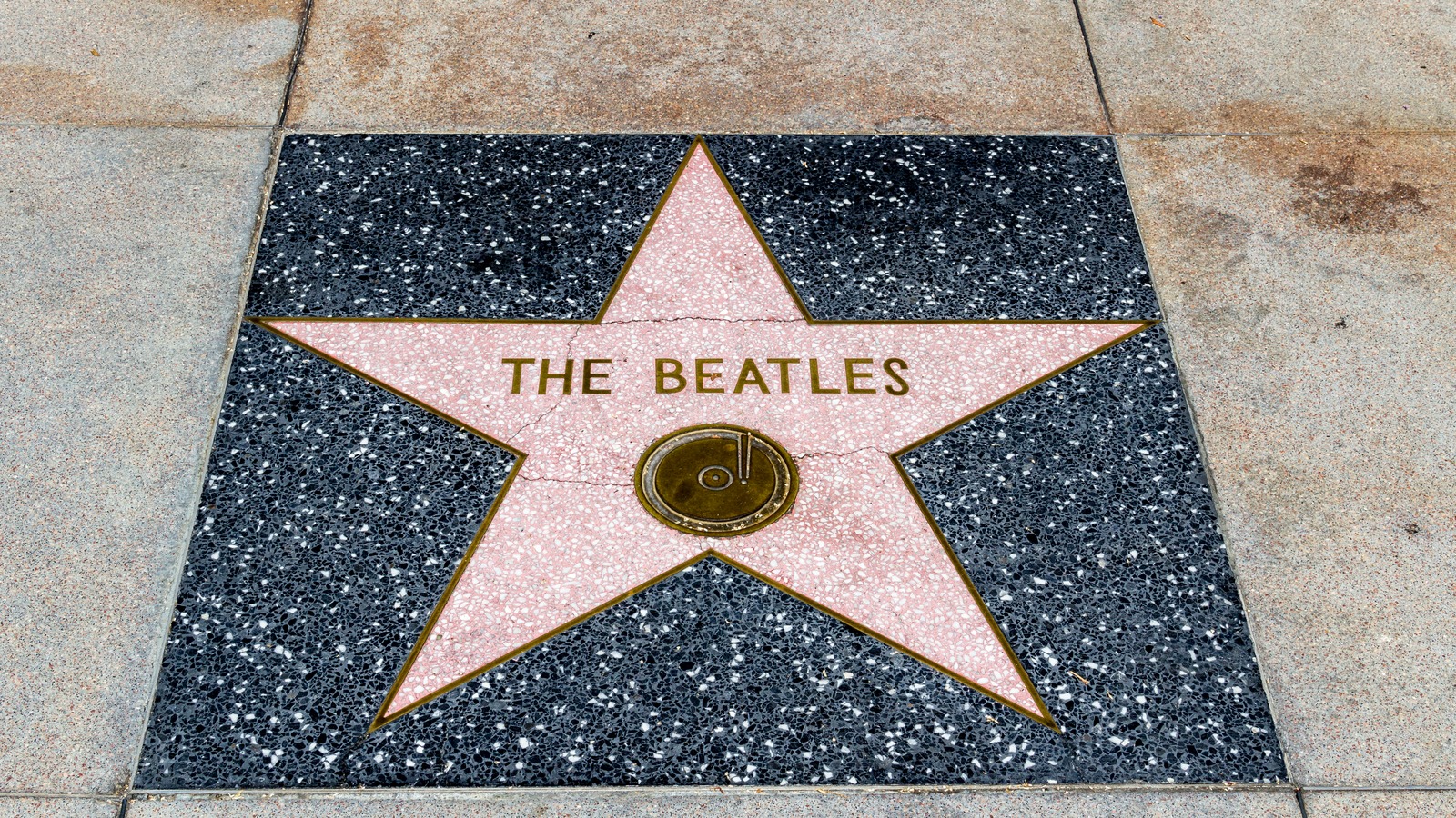 Beatles star on the Hollywood Walk of Fame in Los Angeles