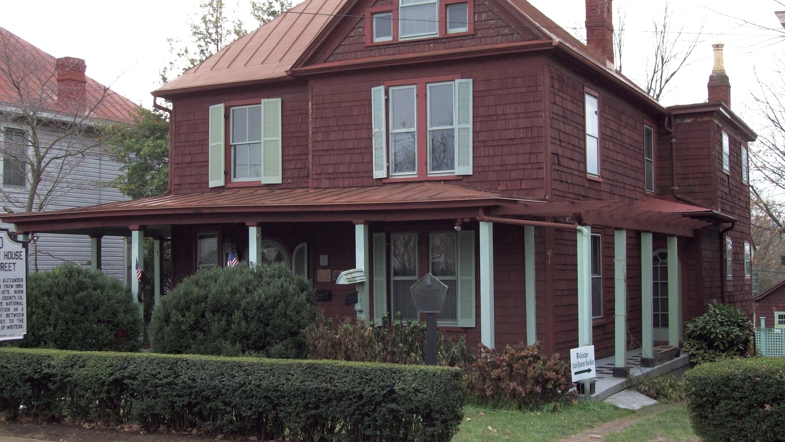Anne Spencer House and Garden Museum on Pierce Street in Lynchburg