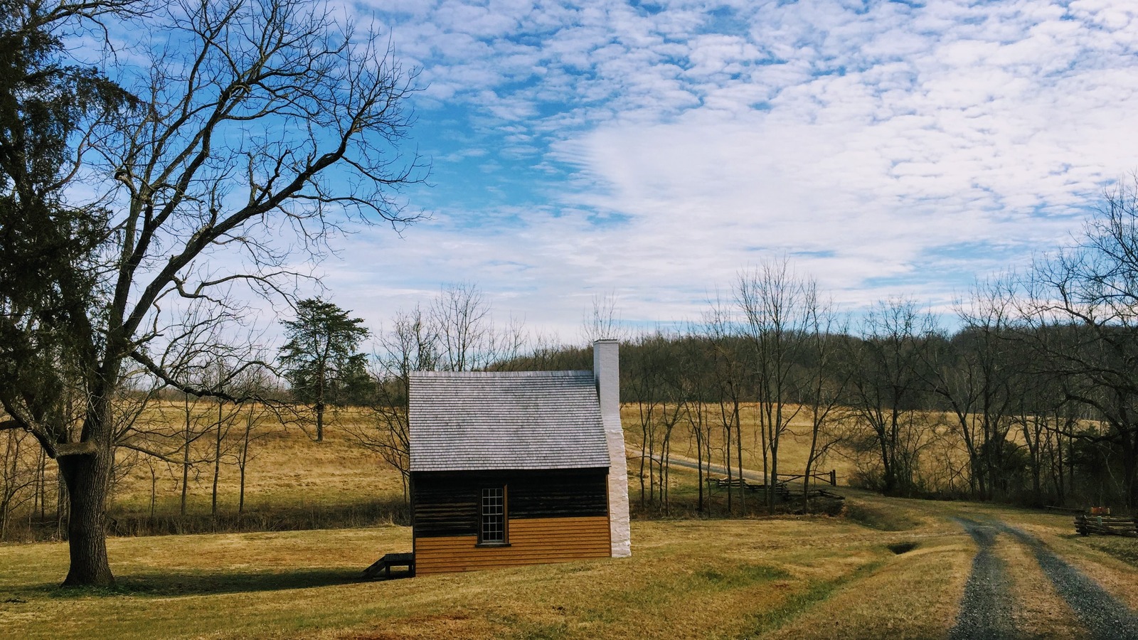 Historic building and landscape at Appomattox Court House National Historical Park