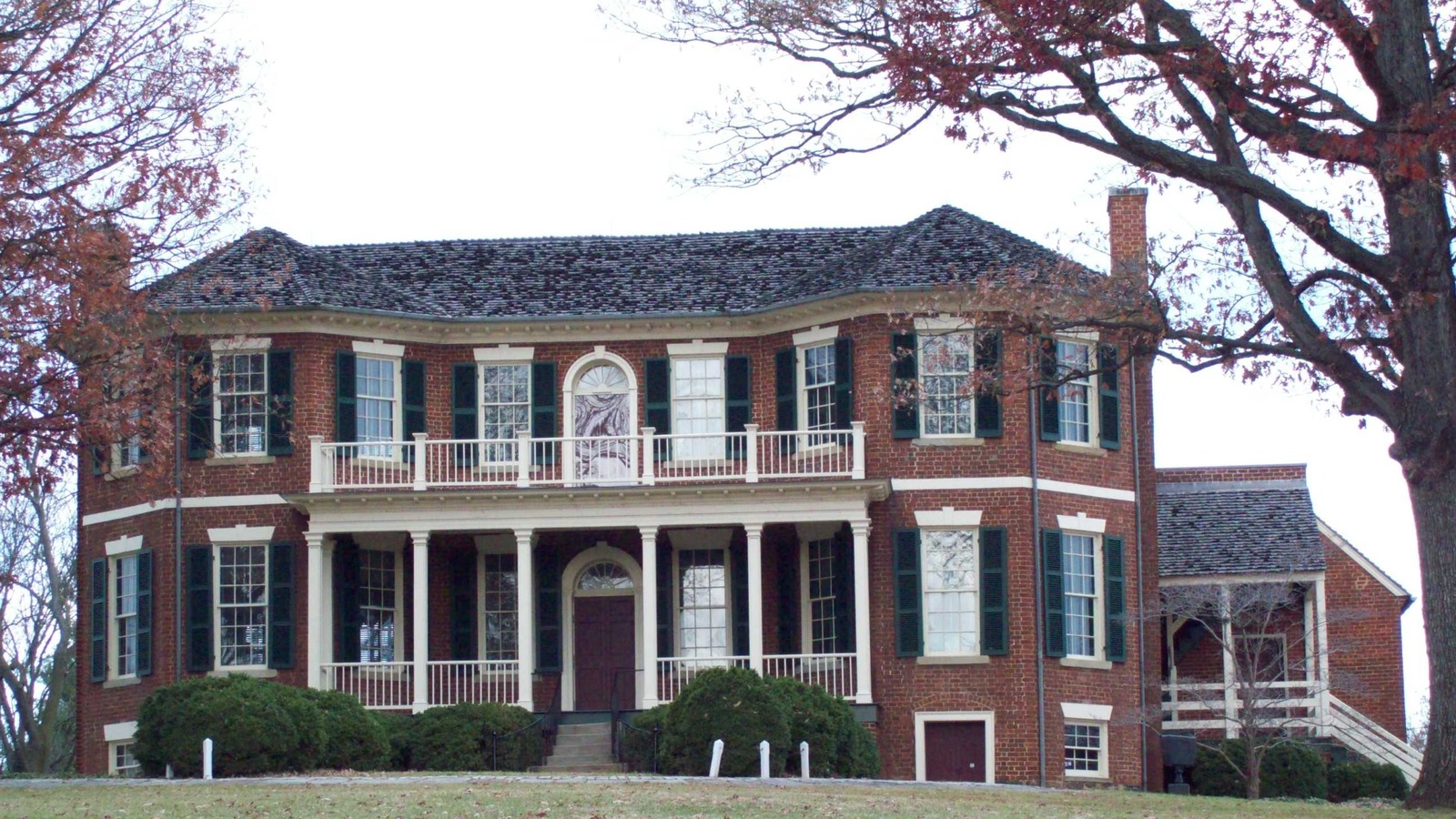 Brick Federal-era Point of Honor historic house in Lynchburg