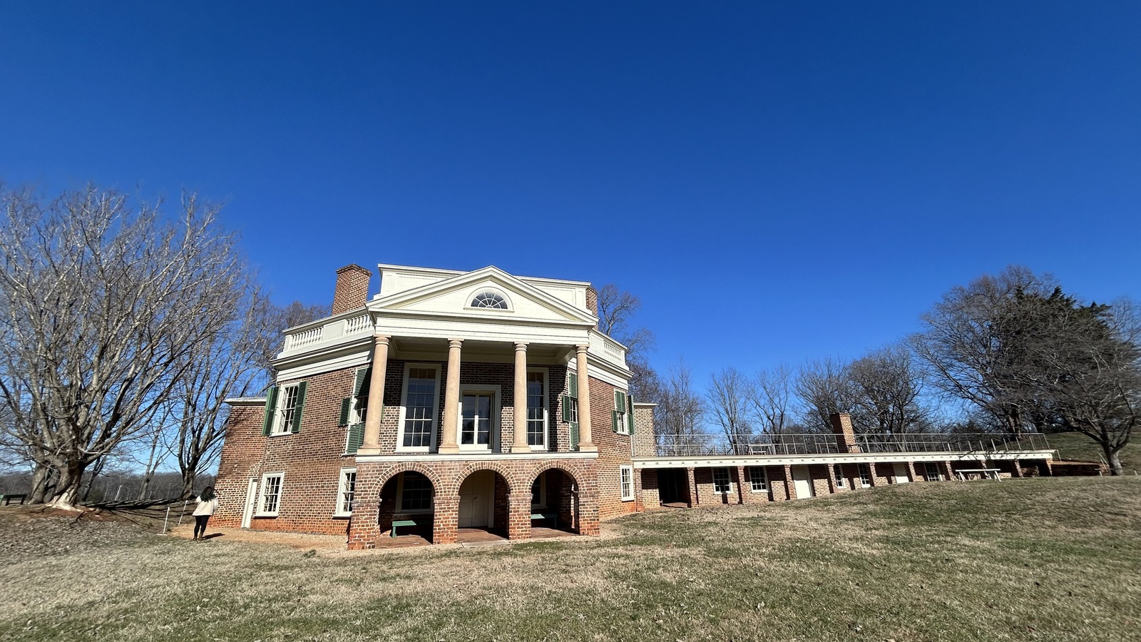 Thomas Jefferson's octagonal Poplar Forest retreat near Lynchburg
