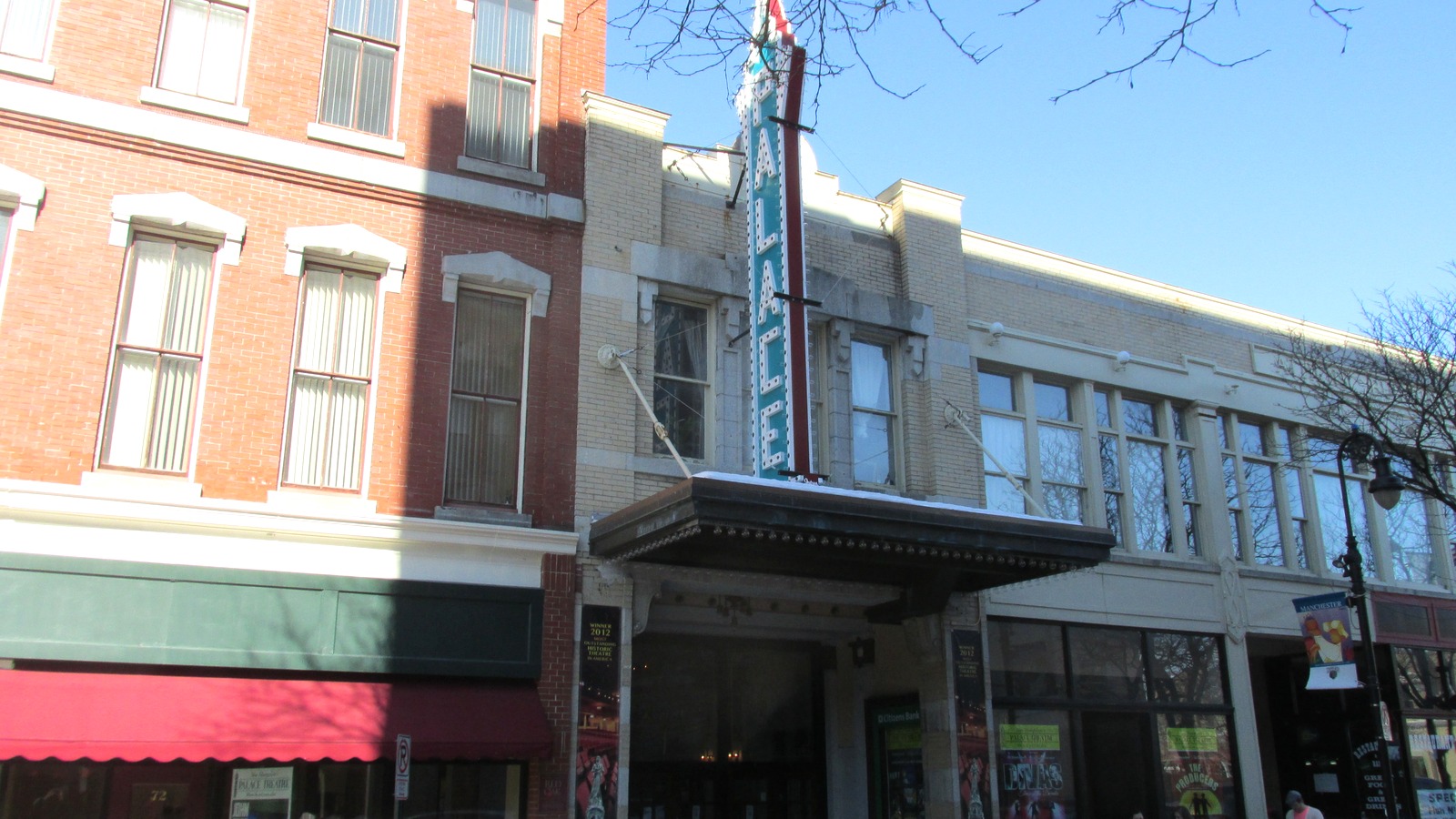 Historic Palace Theatre in Manchester