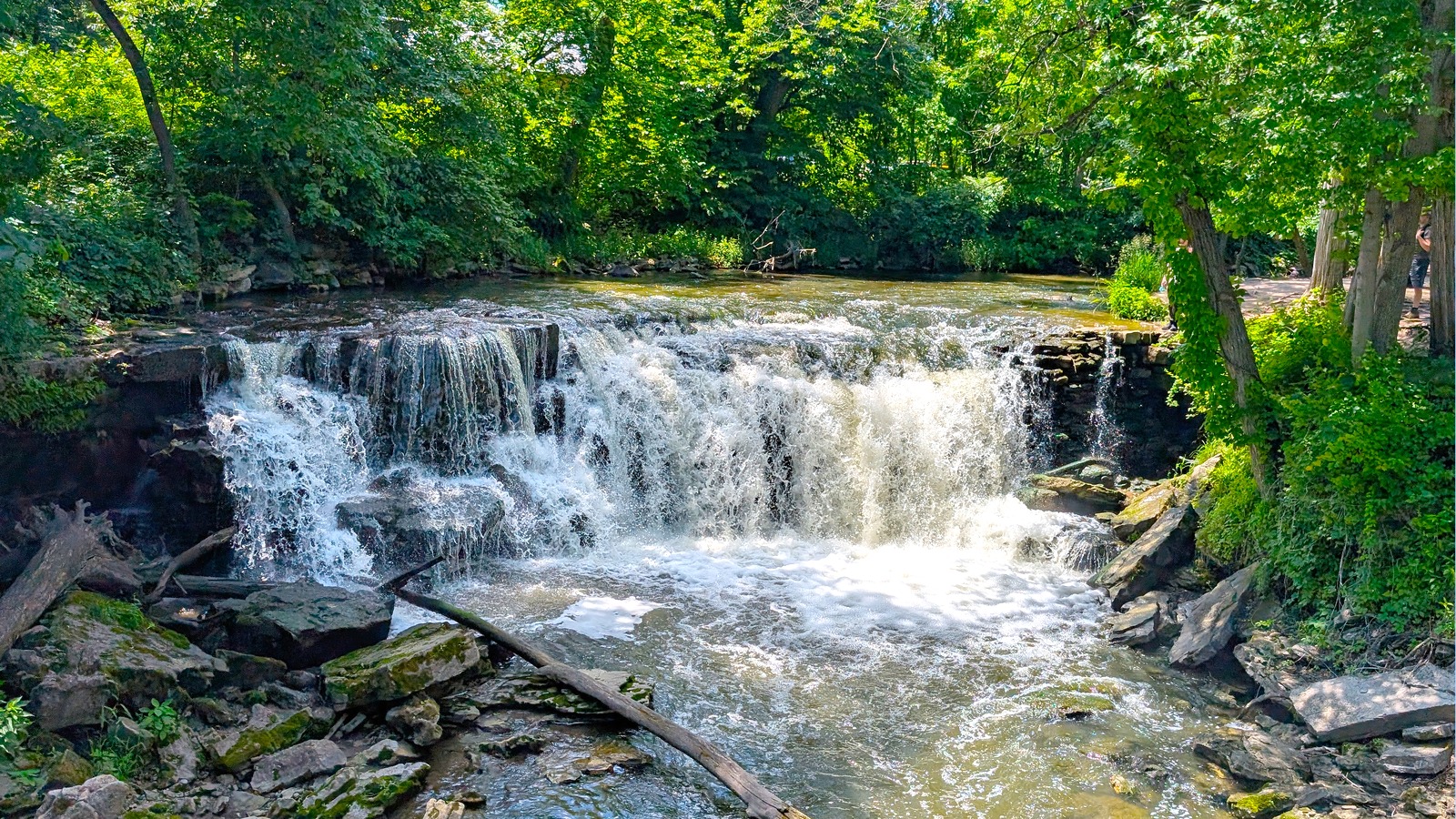Minneopa Falls at Minneopa State Park near Mankato