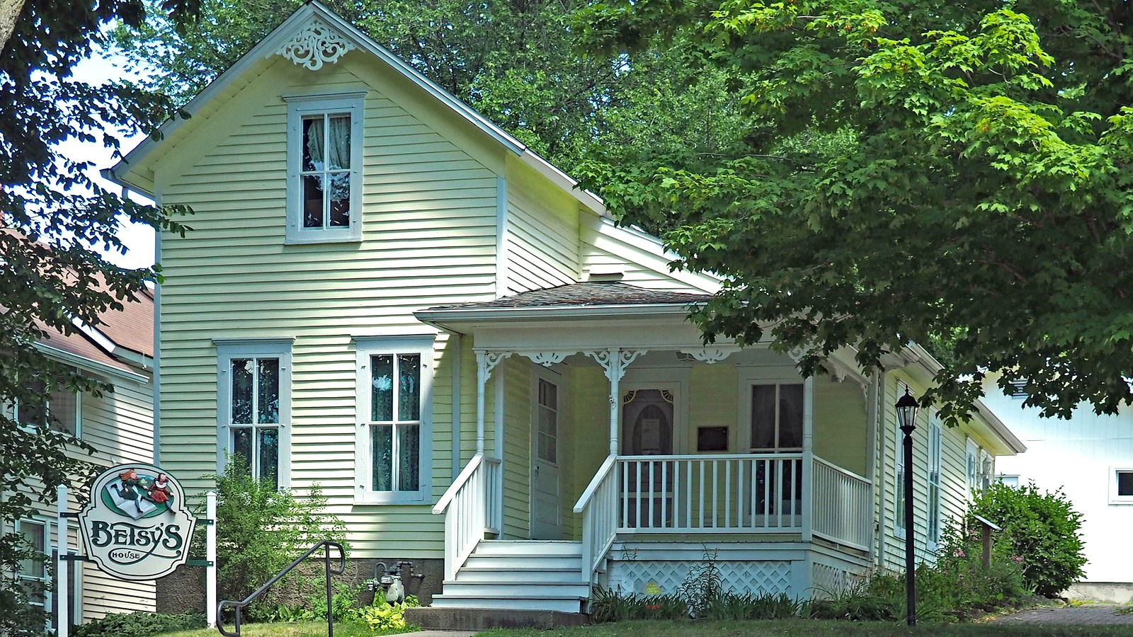 Betsy's House at the Betsy-Tacy historic site in Mankato