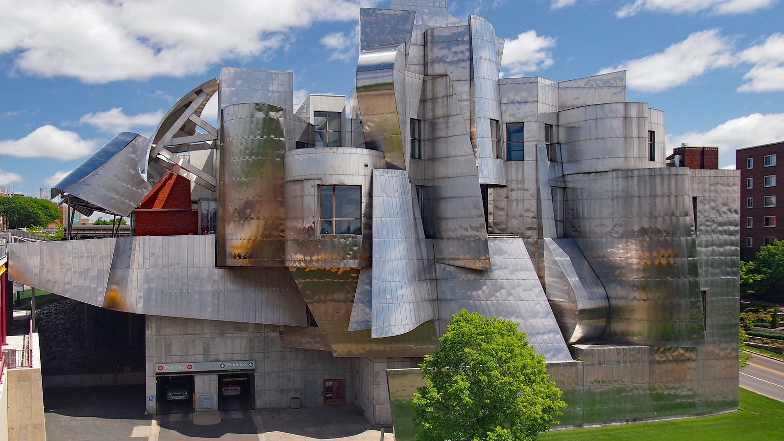 Weisman Art Museum exterior in Minneapolis